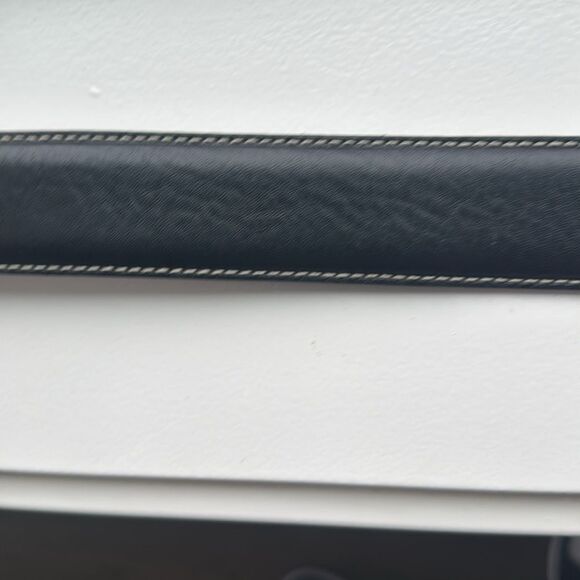 Daniel Cremieux Signature Men's Size 38 Brown Italian Leather Belt Solid Brass - Picture 12 of 12